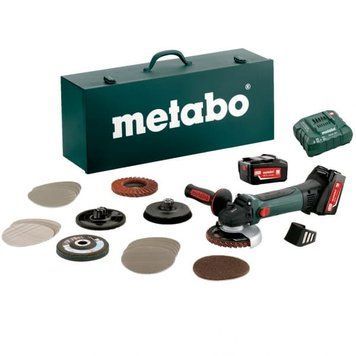 Акумуляторна шліфувальна машина Metabo W 18 LTX 125 INOX 5,2 Ач 600174880 600174880 фото