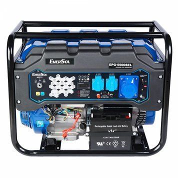 Генератор однофазний газово-бензиновий EnerSol EPG-5500SEL EPG-5500SEL фото