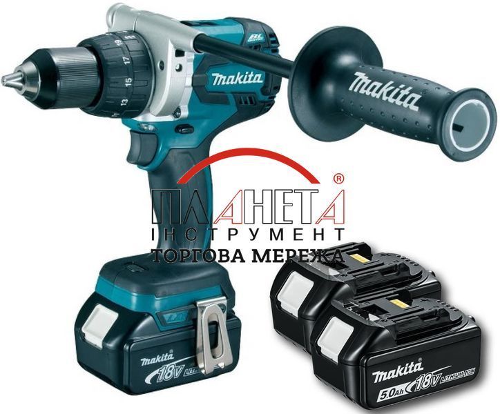 Акумуляторний дриль-шуруповерт Makita DDF481RT3J DDF481RT3J фото